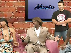 phat jumbo ; Bubble butt Ebony Spice and Carmen Hayes in the Maurice show.